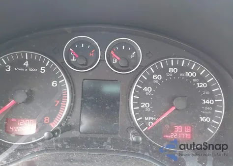 2007 Audi A3 2.0T из США, поврежденный, VIN WAUNF78P47A037018